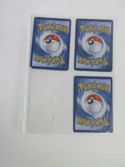 3x Pokemon Cards Holographic EX in Binder Page, Genesect, Zapdos, Entei, 2012 - Image 5