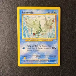 Pokemon Cards: Neo Destiny Common: Remoraid 80/105 - Image 1