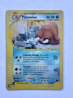 🐷 Piloswine 24/144 Reverse Holo - Skyridge - WOTC 2003 - Rare Pokemon Card - Image 3