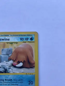 🐷 Piloswine 24/144 Reverse Holo - Skyridge - WOTC 2003 - Rare Pokemon Card - Image 5