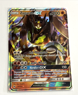 POKEMON ZYGARDE GX 73/131 FORBIDDEN LIGHT HOLO CARD - EX /MINT - Image 1