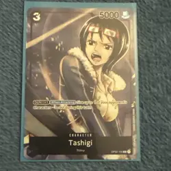OP02-105 Tashigi Common Alternative Art Box Topper One Piece TCG Card - Image 1