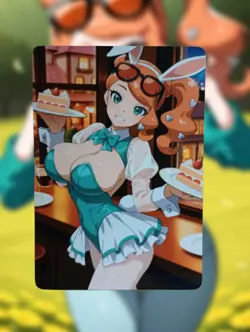 Sonia Pokemon Anime Waifu Sexy Goddess Doujin Lewd Hentai Card - Image 1