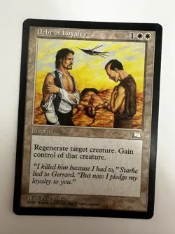 Debt of Loyalty *Weatherlight* MTG Magic the Gathering - Image 1