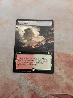 Arid Mesa Extended Art Foil Modern Horizons 2 MTG NM - Image 1