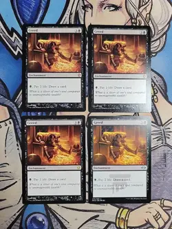 4x Greed - NM/LP Mixed Sets MH2 C13 MTG Magic - Image 1