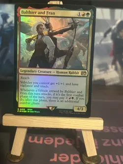 Balthier and Fran - Magic: Final Fantasy - R - EN - MTG - FOIL - Image 1