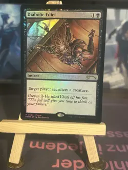 Diabolic Edict - Manga Promo - R - EN - MTG - FOIL - Image 1