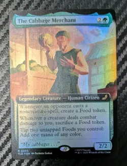 The Cabbage Merchant - #203 Foil Extended Art Foil - Avatar - Mtg - Image 1