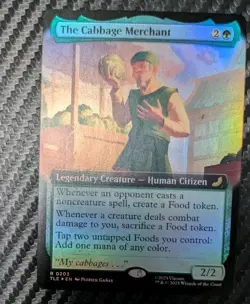 The Cabbage Merchant - #203 Foil Extended Art Foil - Avatar - Mtg - Image 2