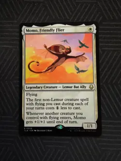 mtg momo, friendly flier avatar: the last airbender - Image 1