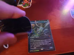 MTG Magic the Gathering Quantum Riddler Borderless Foil Edge of Eternities NM - Image 3