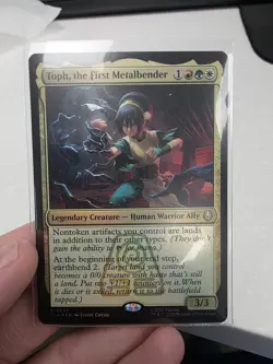 Magic the Gathering MTG TLA Toph, the First Metalbender 247 Foil Near Mint - Image 1