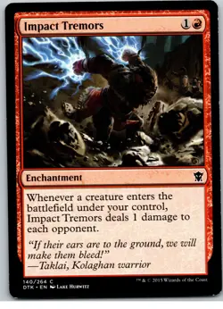 Impact Tremors Dragons of Tarkir Regular - Image 1