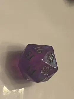 MTG Throne of Eldraine Fat Pack Gift Bundle Oversized D20 Spin Down Dice - NEW - Image 2