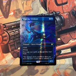 High Fae Trickster (Borderless) (Mana Foil) Foundations Foil - Image 1