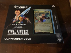 Magic The Gathering Final Fantasy X Commander Deck Counter Blitz MTG Ships FREE! - Image 1