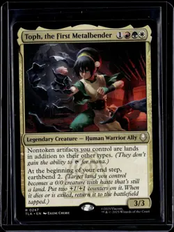 Toph, the First Metalbender - 247 - TLA - NM - MTG Magic the Gathering - Image 1