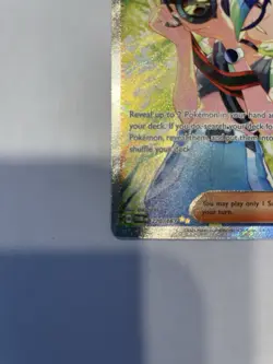 Pokemon TCG Perrin 220/167 SIR Twilight Masquerade Full Art Trainer NM - Image 2