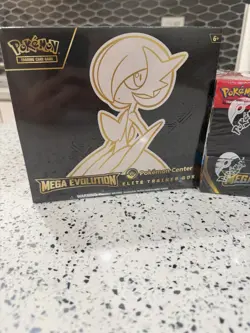Pokemon Center Mega Evolutions Lucario and Gardevoir ETB, Enhanced Booster Box - Image 2