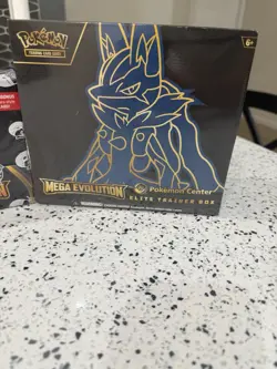 Pokemon Center Mega Evolutions Lucario and Gardevoir ETB, Enhanced Booster Box - Image 4