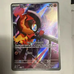 Pokemon TCG Charcadet 022 Promo MEP Black Star NM Phantasmal Flames ETB - Image 1