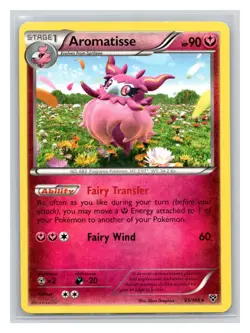 Pokemon TCG Aromatisse 93/146 XY Base Set 093/146 Deck Exclusives Normal LP - Image 1