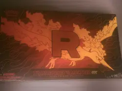 Pokemon Team Rocket’s Moltres EX Ultra Premium US Seller UPC With 1 Free Tin - Image 1