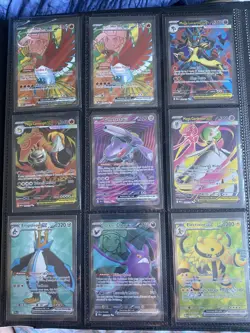 Pokemon Binder Collection Lot of 50 Pokemon TCG Mixed IR, EX, Vstar, Promos - Image 3