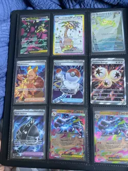 Pokemon Binder Collection Lot of 50 Pokemon TCG Mixed IR, EX, Vstar, Promos - Image 4