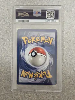 1999 Pokemon Fossil Kabuto 1st Edition PSA 8 - Image 2