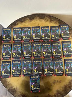 Pokemon TCG 2024 Trick or Trade BOOster - 22 mini packs Sealed - Image 1