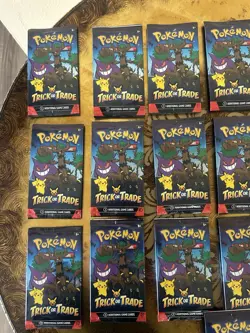 Pokemon TCG 2024 Trick or Trade BOOster - 22 mini packs Sealed - Image 2
