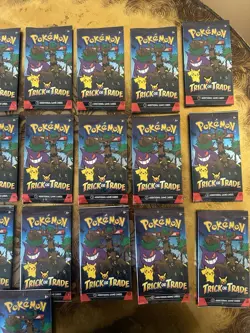 Pokemon TCG 2024 Trick or Trade BOOster - 22 mini packs Sealed - Image 3