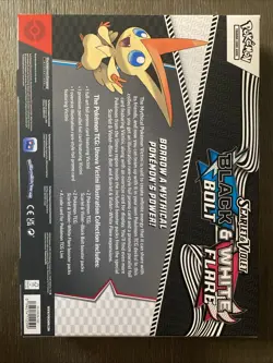 Pokemon TCG Black Bolt & White Flare Unova Victini Illustration Collection Box - Image 2