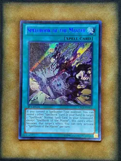 Yugioh Spellbook of The Master CBLZ-EN062 Secret Rare 1st Ed NM - Image 1