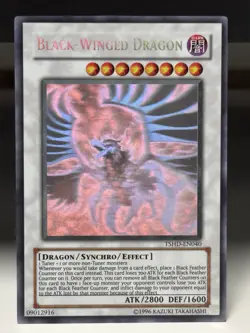 Black-Winged Dragon (Ghost Rare) TSHD-EN040 The Shining Darkness Unlimited - Image 1