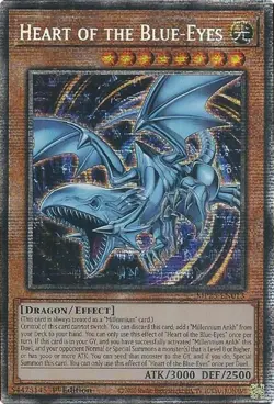 Yugioh! Heart of the Blue-Eyes - MP25-EN013 - Starlight Rare - 1st Edition Near - Image 1