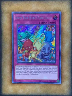 Yugioh Super Team Buddy Force Unite! FLOD-EN081 Secret Rare NM - Image 1