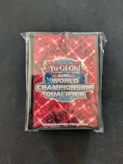 WCQ 2023 80 Sleeves SEALED Prize Top World championship Yu Gi Oh Japanese 62x89 - Image 1