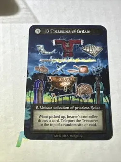 13 Treasure Of Britain Sorcery Tcg Cards - Image 1