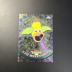 Weepinbell 70 Foil - Topps Chrome - Pokemon Card vintage NM - Image 1