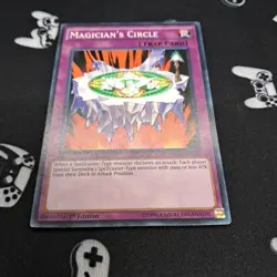 Magician's Circle YGLD-ENC37 1st Edition LP+ Light Play Yu-Gi-Oh! Card - Image 3