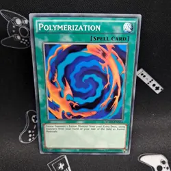 Polymerization YGLD-ENA35 Unlimited NM Near Mint Yu-Gi-Oh! Card Yugi's Legendary - Image 1