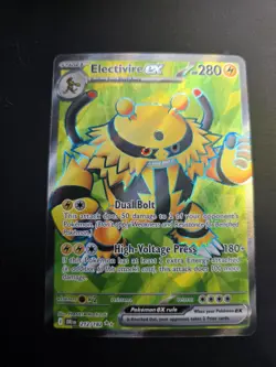 Pokemon TCG Electivire EX 212/182 Full Art Ultra Rare Card Destined Rivals NM - Image 1