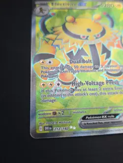 Pokemon TCG Electivire EX 212/182 Full Art Ultra Rare Card Destined Rivals NM - Image 2