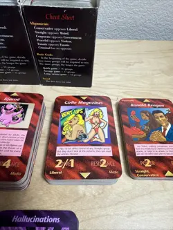 ILLUMINATI NWO Unlimited Edition Game Starter Set Over 100 Card Lot See Pictures - Image 5