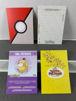 Pokemon Lot of Cards and Stickers All Psyduck #52 Psyduck Only Pokemon Lot of 22 - Image 5