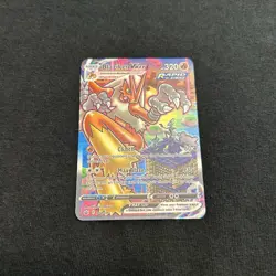 🔥🥋Gold Metal Blaziken VMAX ALT ART 201/198 Fan Card Collectible/Gift/Display🥋 - Image 1
