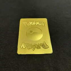 🔥🥋Gold Metal Blaziken VMAX ALT ART 201/198 Fan Card Collectible/Gift/Display🥋 - Image 2